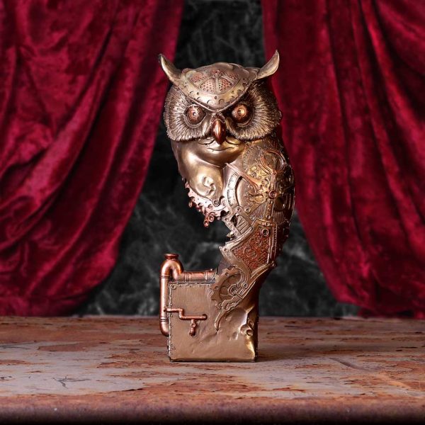 Ohm Bronze Steampunk Owl - Image 6