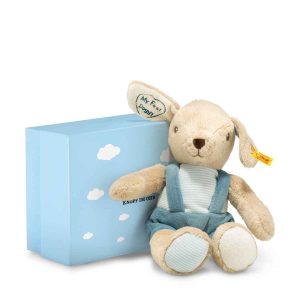My First Steiff Dog with rustling foil in gift box