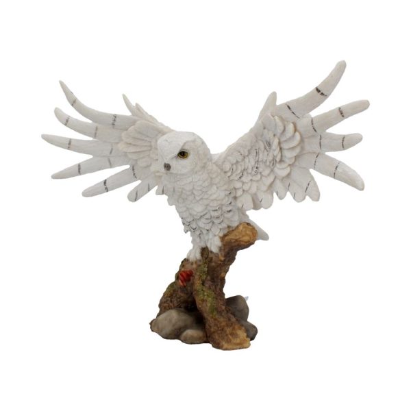 "Snowy Rest" Owl figure - Image 3