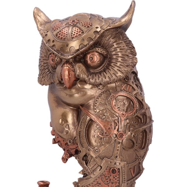Ohm Bronze Steampunk Owl - Image 3