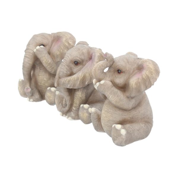 Three Wise Baby Elephants - Image 4
