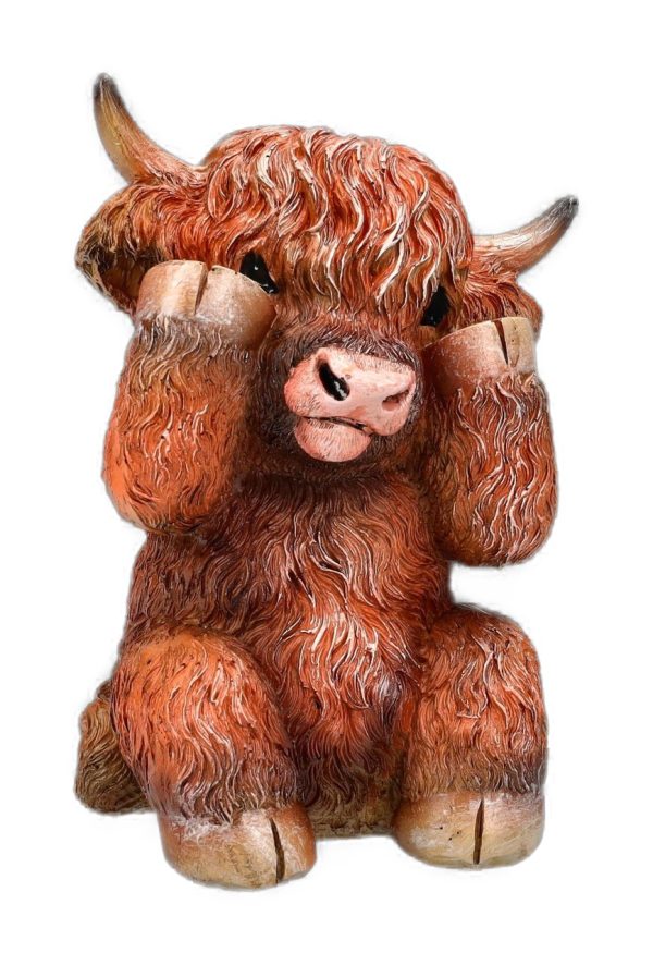 Three Wise Highland Cows - Image 5