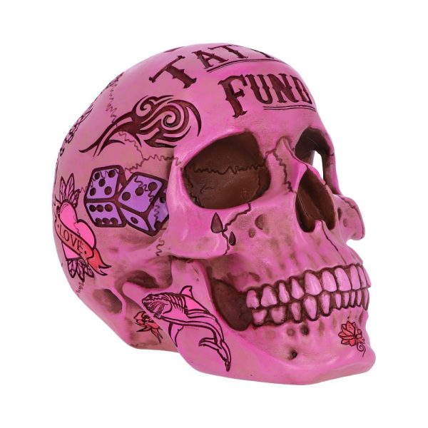 Tattoo Fund Skull (Pink) - Image 6