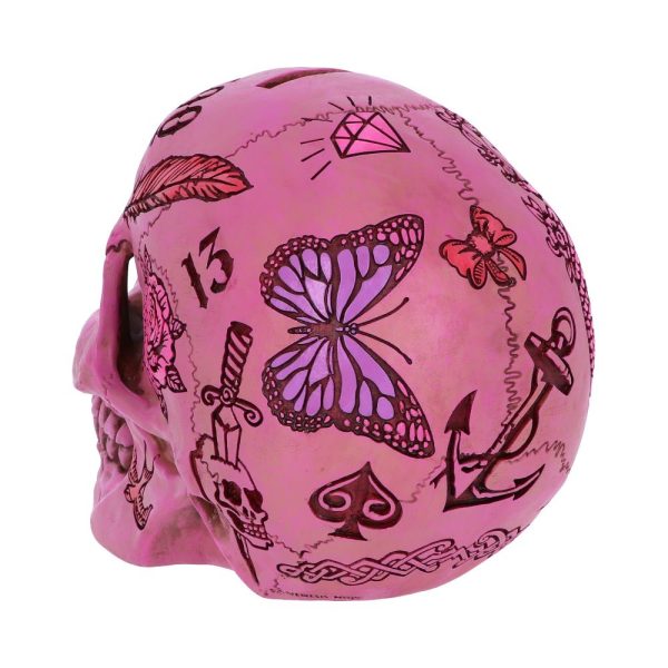 Tattoo Fund Skull (Pink) - Image 4