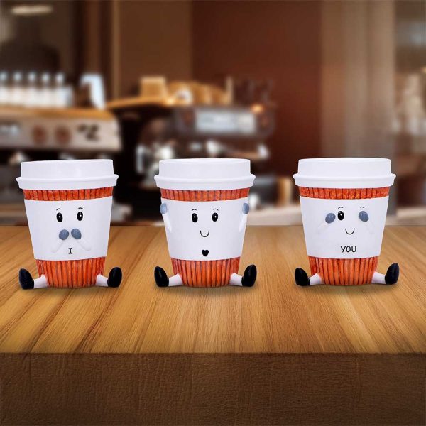 Three Wise Coffee Cups - Image 4