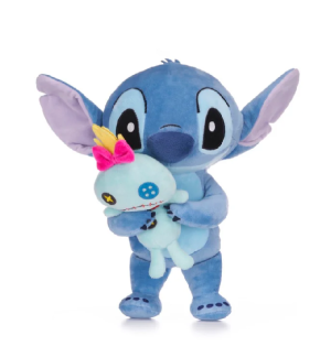 Stitch and his teddy Scrumpy